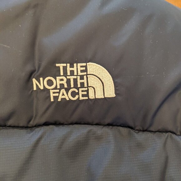 The North Face Nuptse Men's Navy Blue Jacket In Size Large - Picture 7 of 16